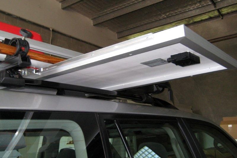 SOLAR PANEL MOUNTING IDEA Toyota Prado How To's, Technical Information & Reviews